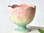 Flower dessert cup　花のデザートカップの画像