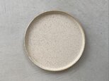 絹衣　丸浅口切立皿　23cm