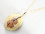 蒔絵ペンダント ”cello”