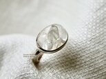 [氷山の宿るquartz]ring クォーツインクォーツの画像