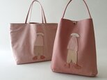 annco one-handle & eco bag [light pink]の画像