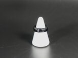 Urushi Ring - Kuro 002 17号