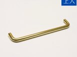 職人仕上 真鍮 取っ手 取手 ビスピッチ 160mm 家具 キッチン 引き出し 扉 アンティーク ゴールド