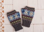 【naotaさまご予約分】花柄ミトン指出しタイプ✳Scandinavian gray