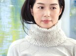 アンゼリカ染め　Organiccotton Fur ふわふわネックウォーマー【Short size】の画像