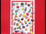 【選べるピンバッジミニ】夏の風物詩(リニューアル)