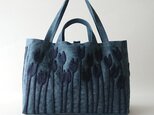 denim tulip 2way toteの画像