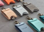 レザーキーカバー そのまま差し込めるキーケース LF-022  牛革 レザー 革 キーホルダー