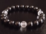 ヒマラヤ水晶・モリオン・8mm・3天【最高品質・鑑別済み】ブレスレット