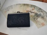 印傳財布 甲州伝統工芸 鹿革漆 wallet