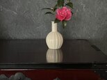 京焼　しのぎ一輪挿し　平安春陽　　yk0242の画像