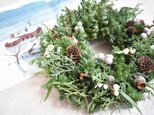 (再販)森のクリスマスリースの画像