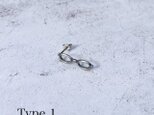 MEGANE pierced earring/Type1 -SV925-