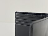 カード付き二つ折り財布 ｜ イタリア産/本革/財布/薄型/大人の画像