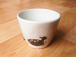 ウンがつく鹿コーヒー豆コップ(大)の画像