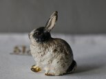 ヴィエナブロンズ　ウサギ　アンティーク　アンティークのある暮らしの画像