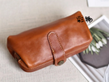 【受注製作】牛革ペンケース　筆箱　化粧ポーチ　小銭入れなどに　HU01