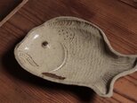 №398　変形皿　鯉型　和骨董　和食器　料理皿　アンティーク器