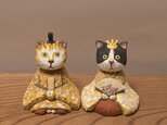 ねこお雛さま（売れました）の画像