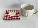 mug cup*カップ＆ポットマット*ギンガムコットンフランネル