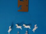 お話モビール☆7匹の子やぎモビールの画像