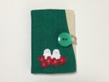 【sale】card case / 花と鳥の画像