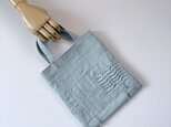 小さな布たちの小さな手提げ　の画像