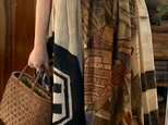 幟旗からタックスカートワンピースの画像
