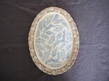 楕円皿　『Floral Pattern 野あそび』の画像