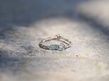 <MTO> -Emerald・Aquamarine- silver ring