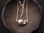 【SV】Mini Baroque Pearl Necklace／ミニグレーバロックパール ネックレス