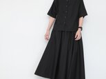 初夏のお試しセット：good shirts × 2way FAB skirt / blackの画像