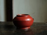赤で素敵◆時代物　漆芸蓋付碗　漆器　骨董・antiques 古民家　古道具　明治〜大正期 bi1
