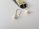K18 丸珠 6mm ⋮ Makkoh ⋮ hook earrings
