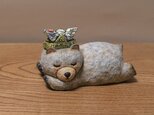 五月人形、兜のクマちゃんの画像
