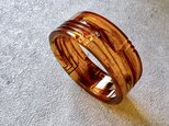 B136-ヴィンテージバングル U.S.A. 1960s Tortoiseshell Acrylic Wideの画像