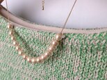 Simple pearl necklace　の画像