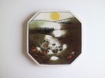 ARABIA×FINNAIR / Helja ヘルヤ summer midnight sun 陶板 No.5641