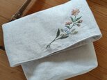 手刺繍*コットンリネン*ショルダーバッグ