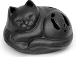 南部鉄器 置物 アロマ 香炉 蚊遣り 猫 日本製
