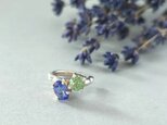 【1点もの】タンザナイト/トルマリン/パープル/グリーン/イヤーカフ/片耳/左右どちらでもOK/silver950