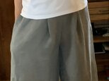 リネンワイドパンツの画像