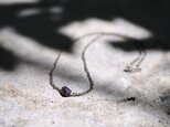 <MTO> -Sugilite- 'smoky quart & silver' Necklace