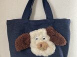 犬のトートバッグの画像