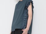 frill tops / iron blue