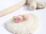 クィーンコンクシェル Ribbon Wire Ring