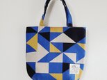 丸底ミニトートバッグ(幾何学模様)