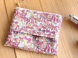 リバティ　ティッシュポーチ　＜Jenny's Ribbons＞(ジェニーズリボンズ)