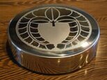 オーダーメイド　彫金　小物入れ　90㎜サイズ　ステンレス製