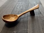ナラ材のサーバースプーン